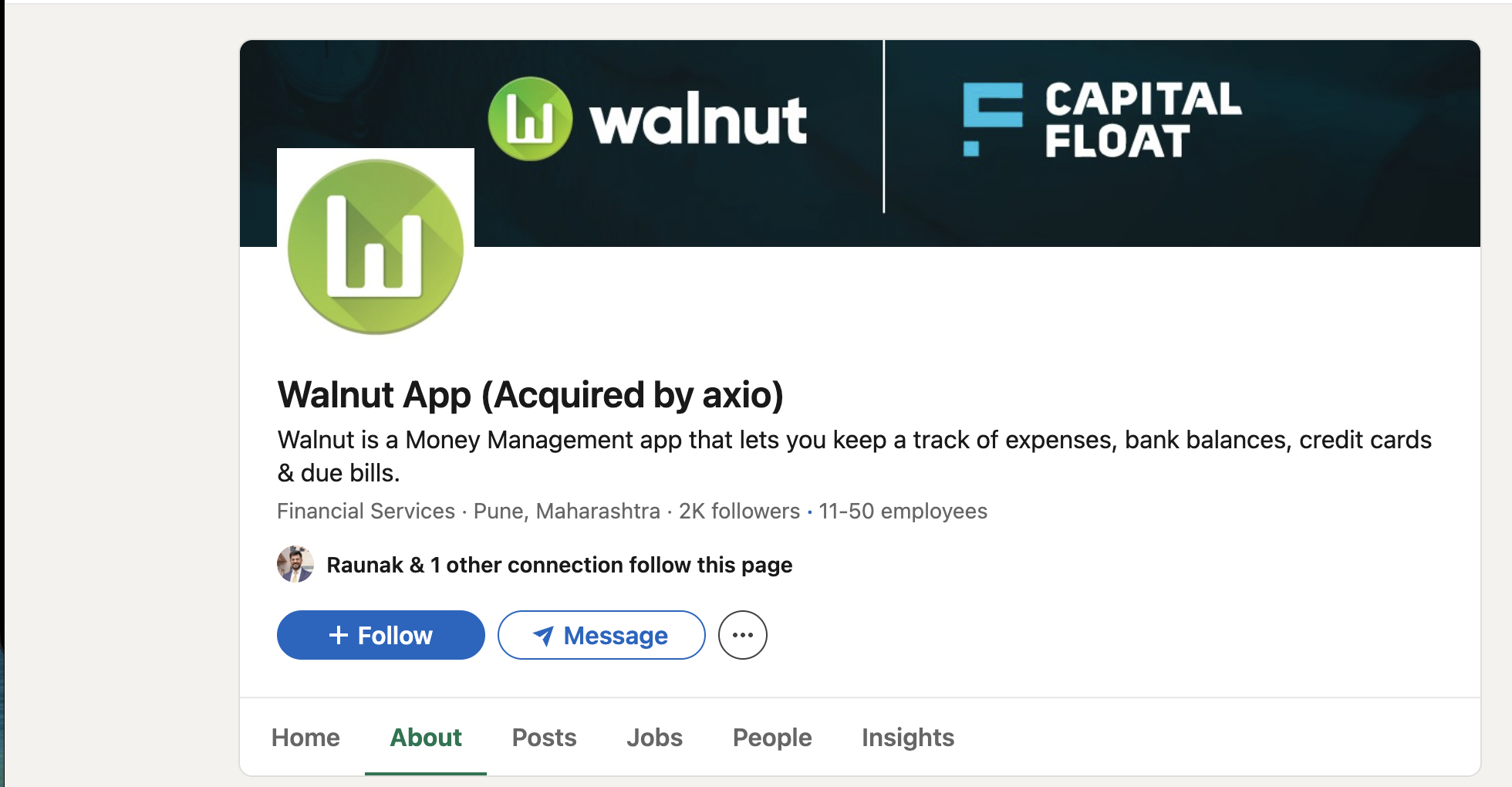 Walnut website